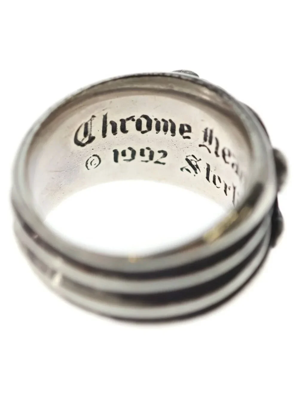 Chrome Hearts Dagger Ring Silver
